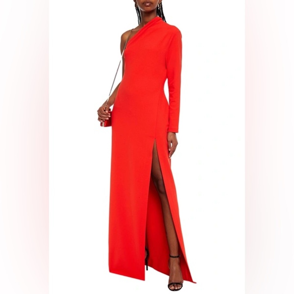 Solace London Nadia Red One-Shoulder Maxi Dress. Made in UK, size 2. Worn once - Picture 4 of 16